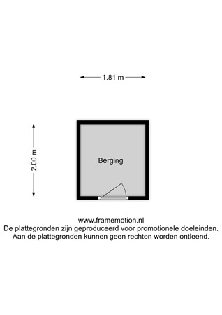 Floorplan - Delflandseweg 243, 3119 XW Schiedam